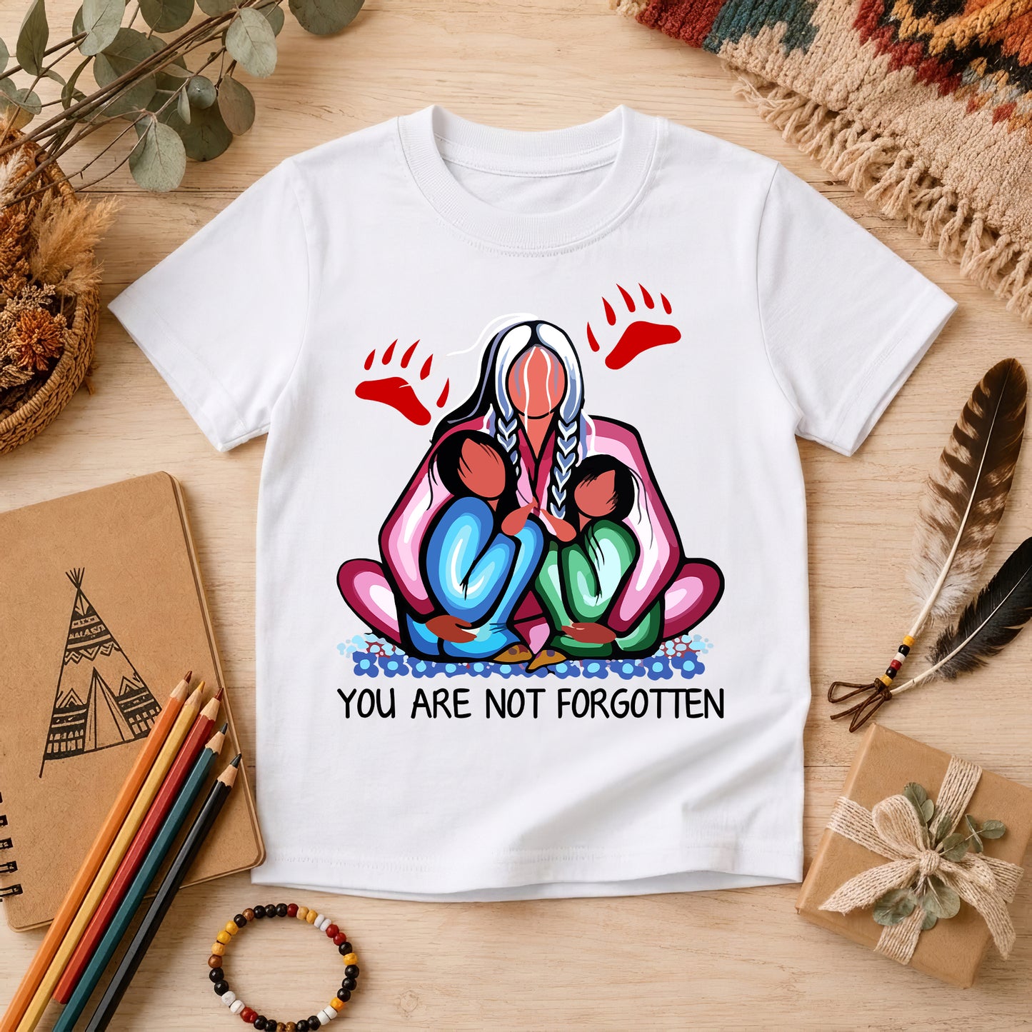 Love Passed Through Generations Orange Shirt