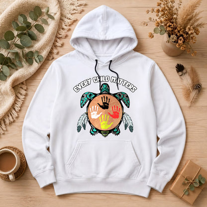 Turtle Spirit – Mother Earth & Resilience Orange Shirt