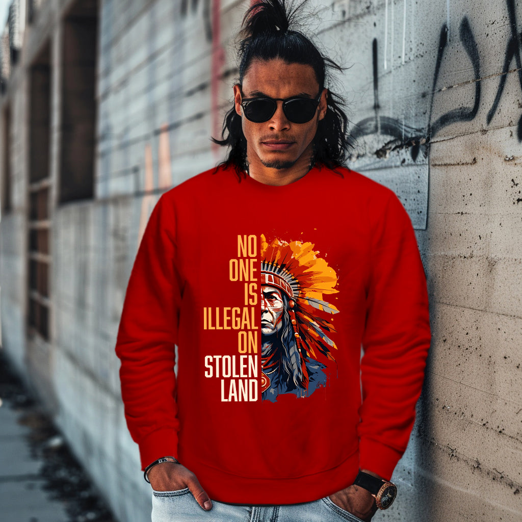 NO ONE IS ILLEGAL ON STOLEN LAND