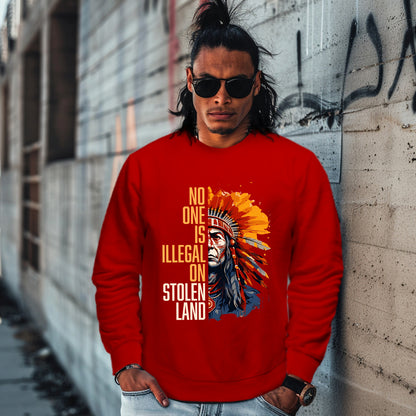 NO ONE IS ILLEGAL ON STOLEN LAND