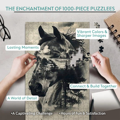 The Soul Companion of the Earth – Wooden Jigsaw Puzzle (300 / 500 / 1000 Pieces)