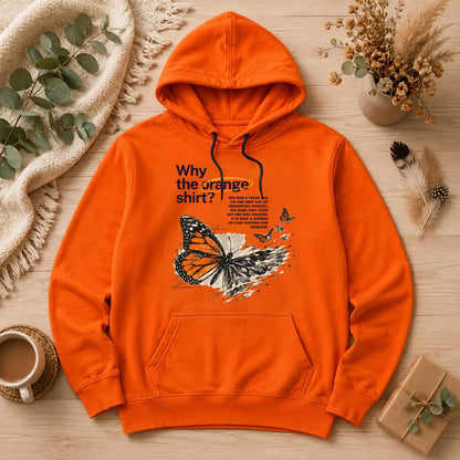 A Story Carried in Orange Shirt