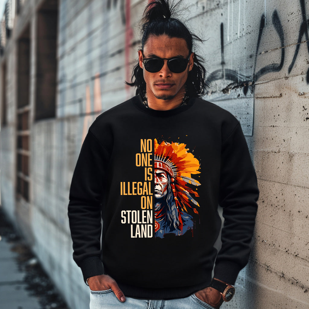NO ONE IS ILLEGAL ON STOLEN LAND