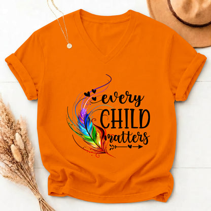 Carried in the Wind Orange Shirt