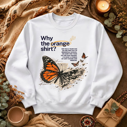 A Story Carried in Orange Shirt