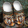 Native Pattern Clog Shoes For Adult and Kid 89222 New