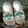 Native Pattern Clog Shoes For Adult and Kid 89133 New