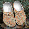 Native Pattern Clog Shoes For Adult and Kid 89134 New