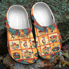 Native Pattern Clog Shoes For Adult and Kid 89153 New