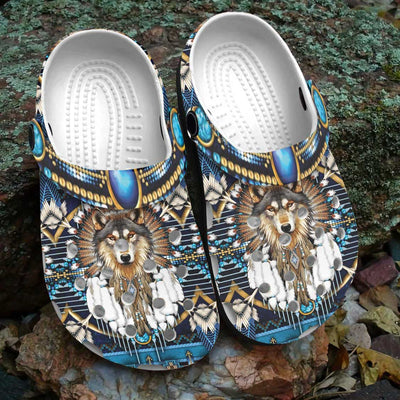 Native Pattern Clog Shoes For Adult and Kid 89141 New