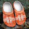 Native Pattern Clog Shoes For Adult and Kid 99137 New