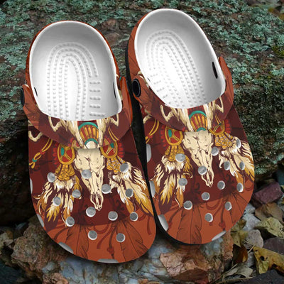 Native Pattern Clog Shoes For Adult and Kid 89171 New