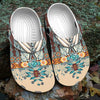 Native Pattern Clog Shoes For Adult and Kid 89157 New