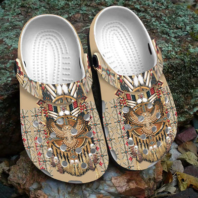 Native Pattern Clog Shoes For Adult and Kid 89156 New