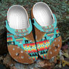 Native Pattern Clog Shoes For Adult and Kid 89154 New