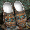 Native Pattern Clog Shoes For Adult and Kid 89183 New