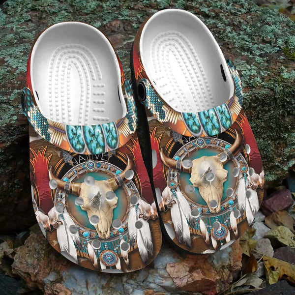 Native Pattern Clog Shoes For Adult and Kid 89149 New - Native Heritage ...