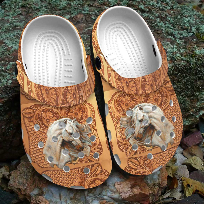 Native Pattern Clog Shoes For Adult and Kid 89184 New