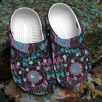 Native Pattern Clog Shoes For Adult and Kid 89136 New