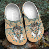 Native Pattern Clog Shoes For Adult and Kid 89161 New