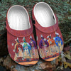 Native Pattern Clog Shoes For Adult and Kid 89158 New