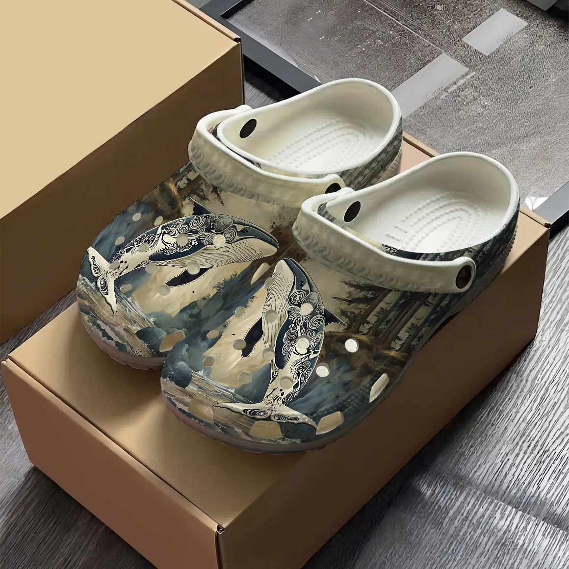Native Orca Art Clogs Shoes for Adults & Kids – Native Heritage Store