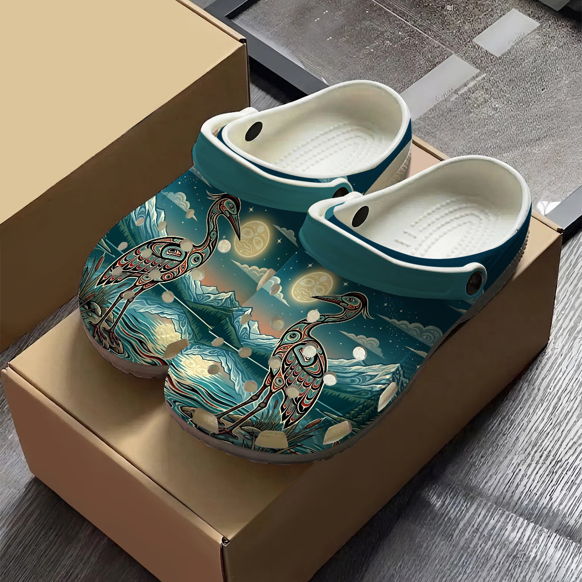 Native Heron Clogs Shoes for Adults & Kids