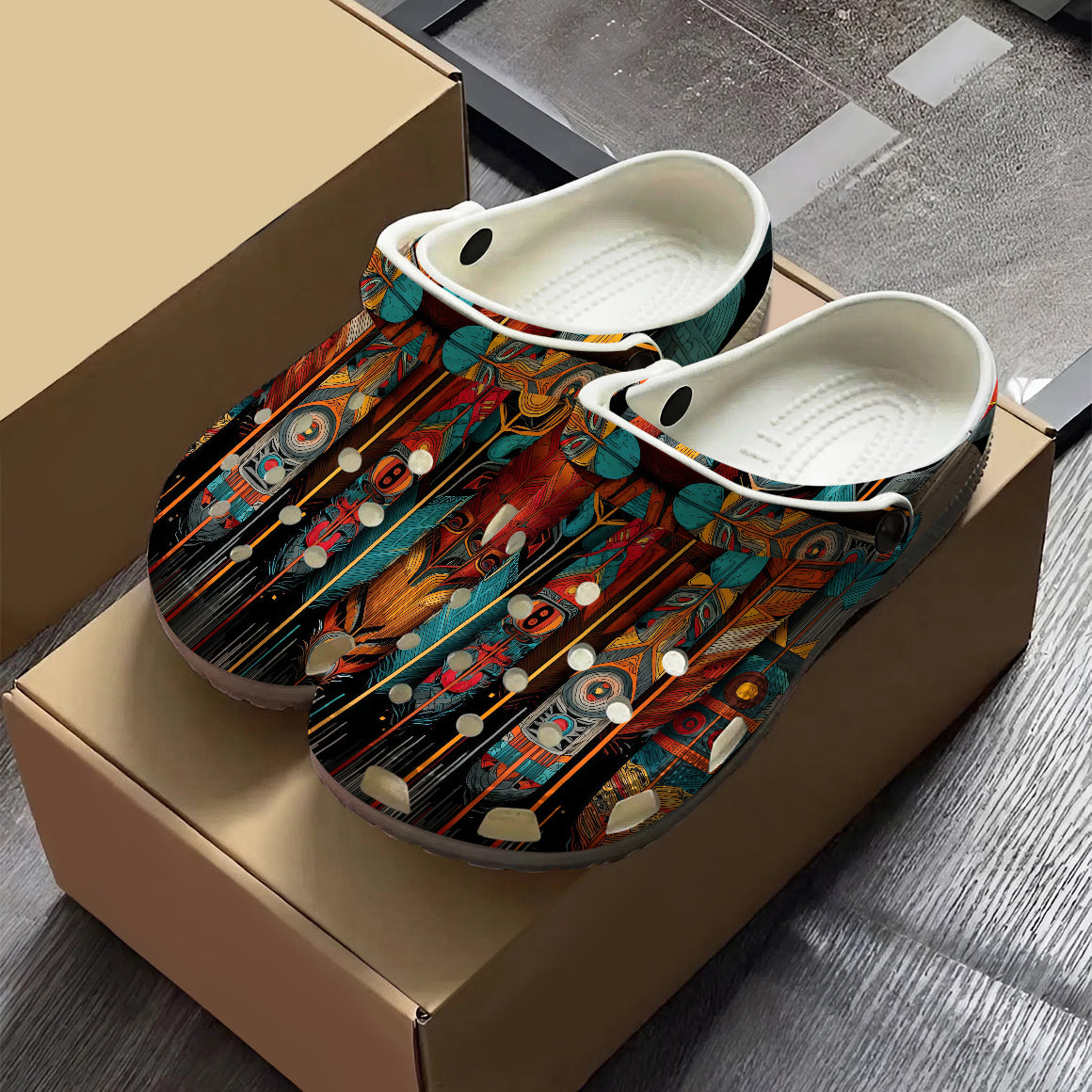 Native Leather Clogs Shoes for Adults & Kids – Native Heritage Store