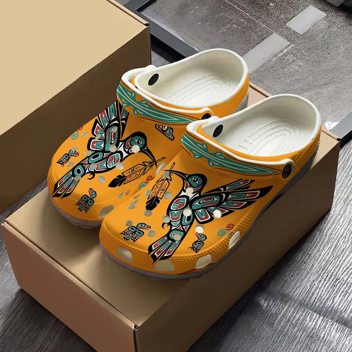 Native Hummingbird Clogs Shoes for Adults & Kids