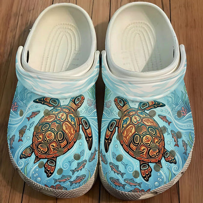 Native Turtle Clogs Shoes for Adults & Kids