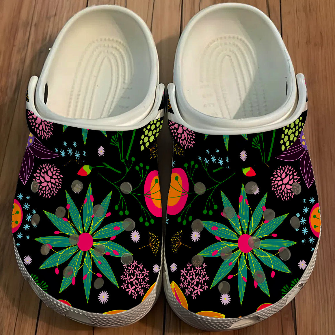 Native Pattern Clog Shoes For Adult and Kid 89189 New