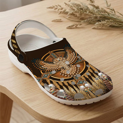 Native Pattern Clog Shoes For Adult and Kid 89139 New