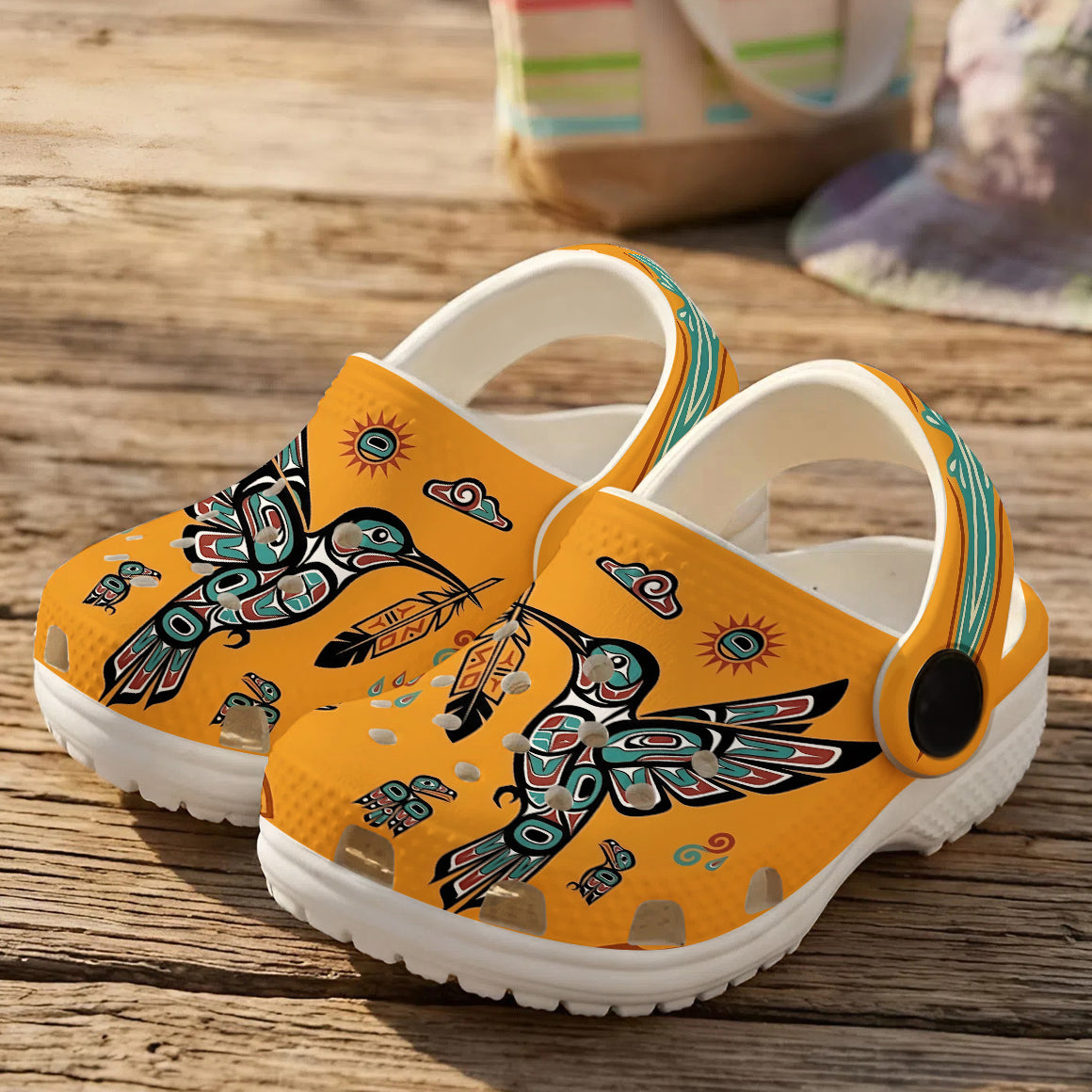 Native Hummingbird Clogs Shoes for Adults & Kids