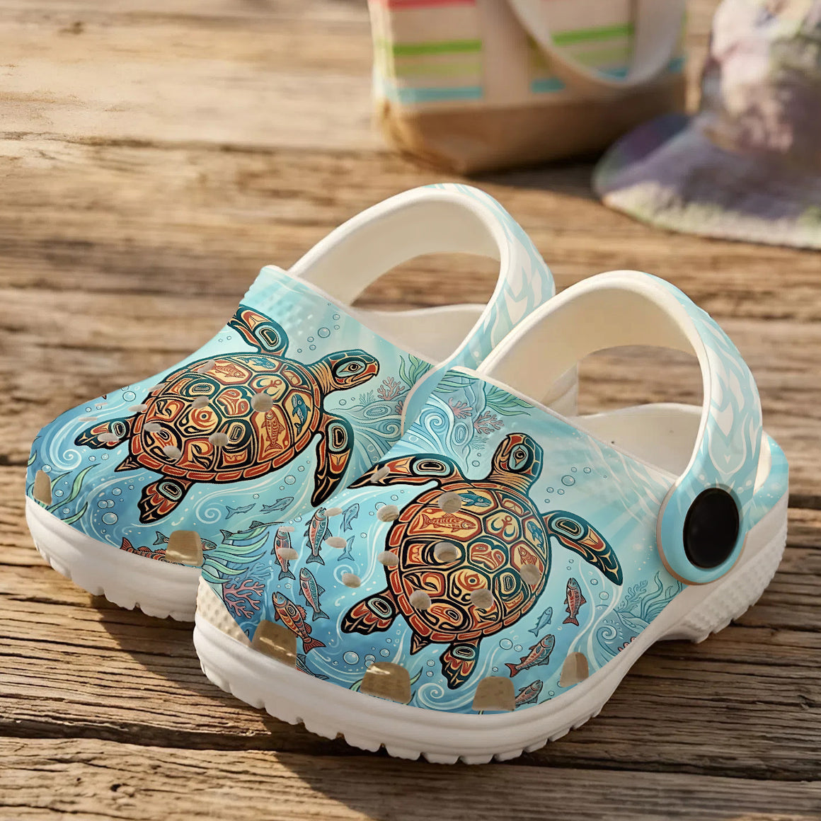 Native Turtle Clogs Shoes for Adults & Kids – Native Heritage Store