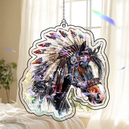 Horse Hologram Ornament - CT52789