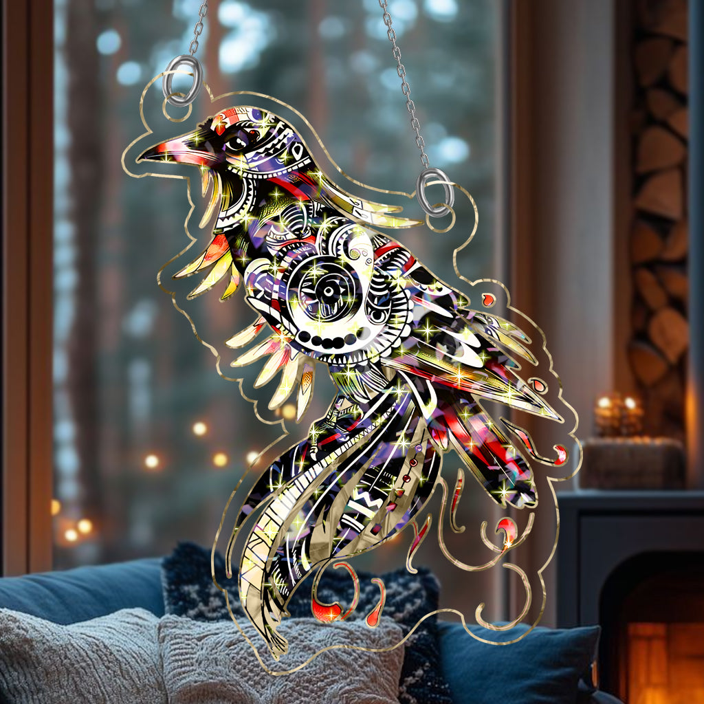 Raven Hologram Ornament