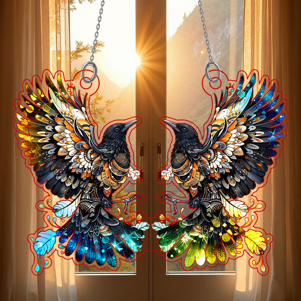 Raven  Hologram Ornament - CT52789