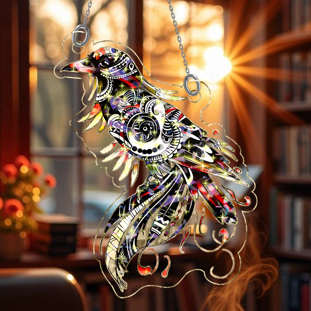 Raven Hologram Ornament