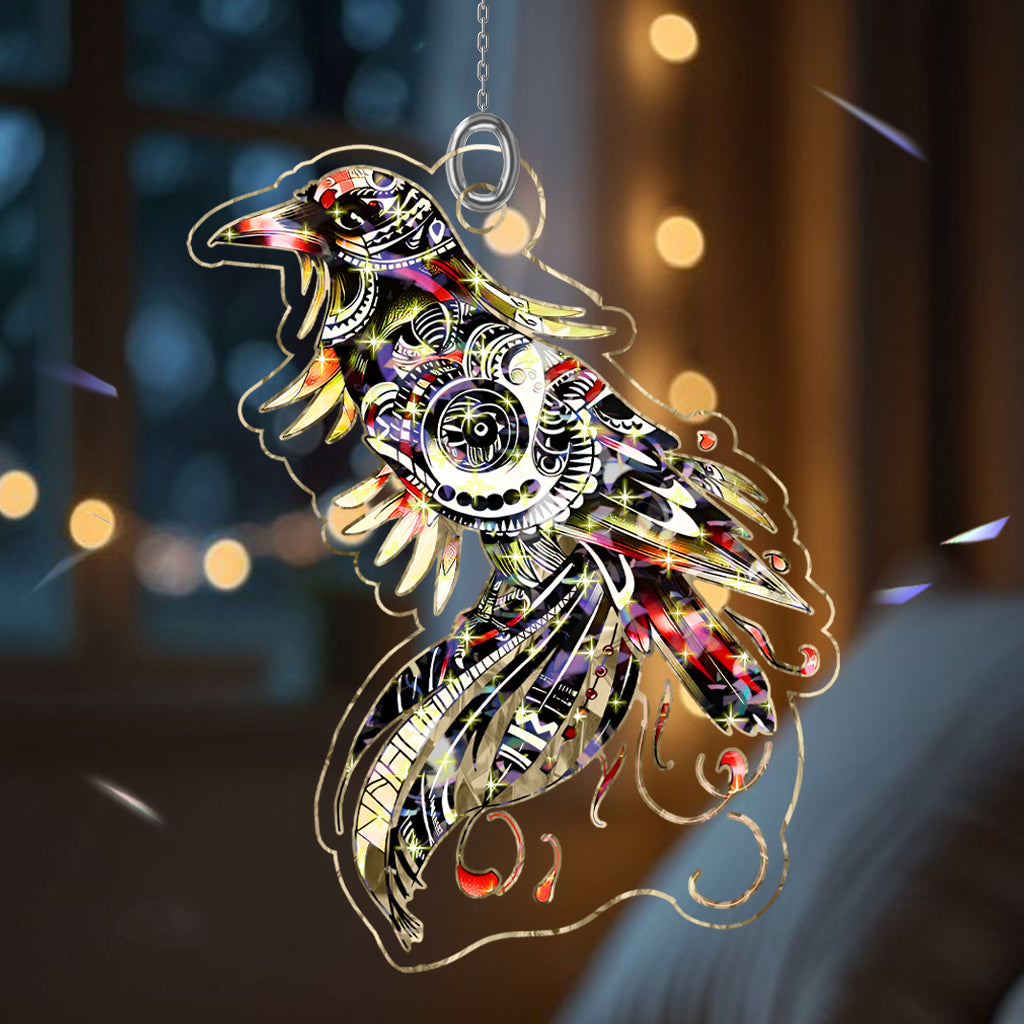 Raven Hologram Ornament