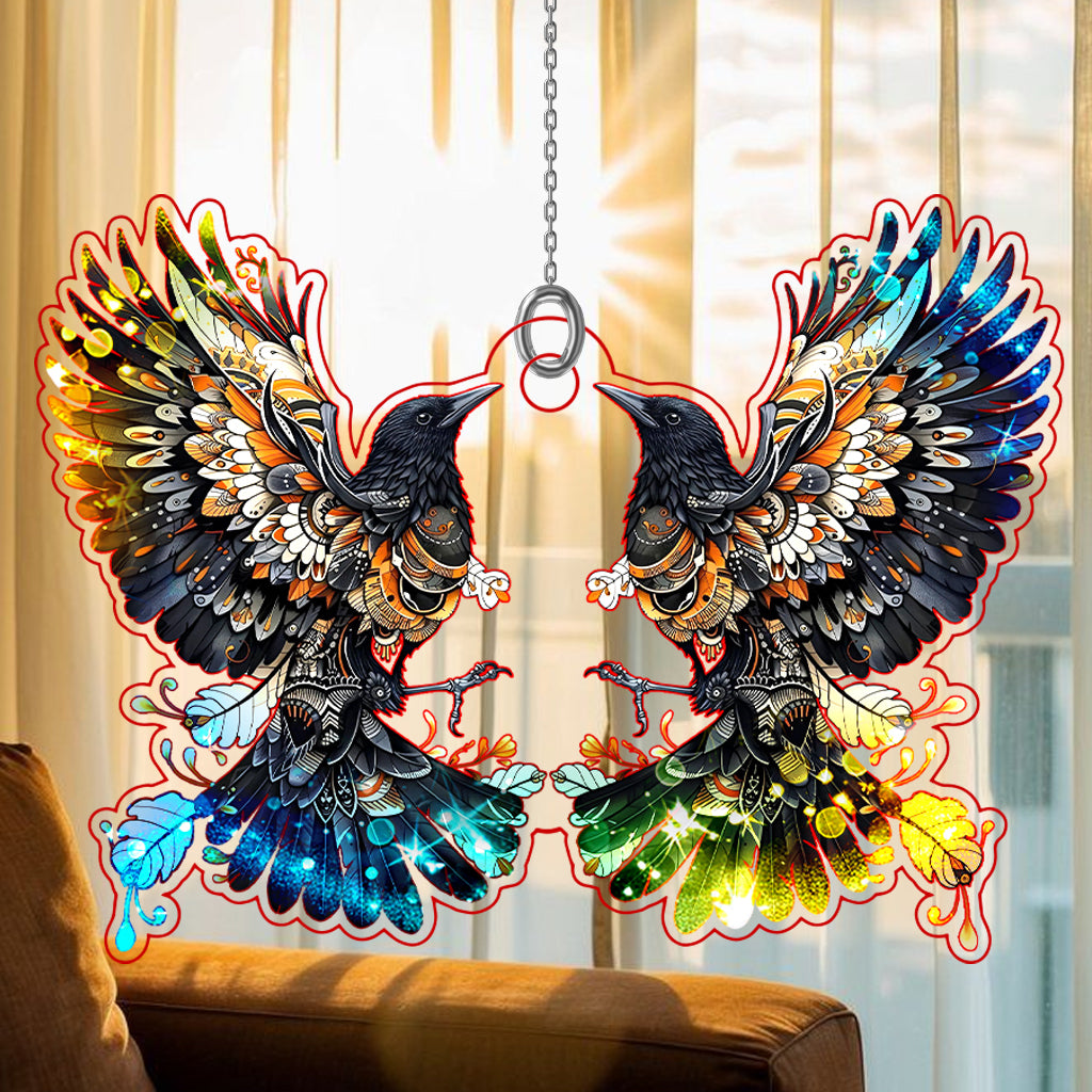 Raven  Hologram Ornament - CT52789