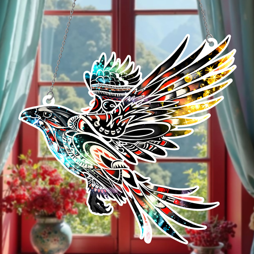 Hawk Hologram Ornament - CT52789