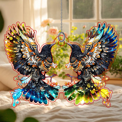 Raven  Hologram Ornament - CT52789
