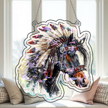 Horse Hologram Ornament - CT52789