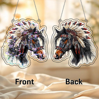 Horse Hologram Ornament - CT52789