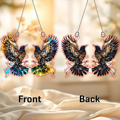 Raven  Hologram Ornament - CT52789