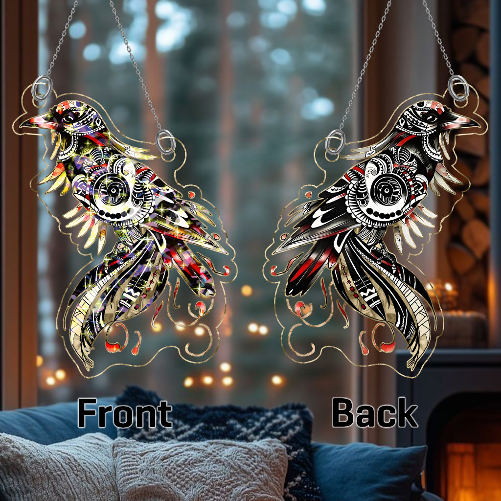 Raven Hologram Ornament