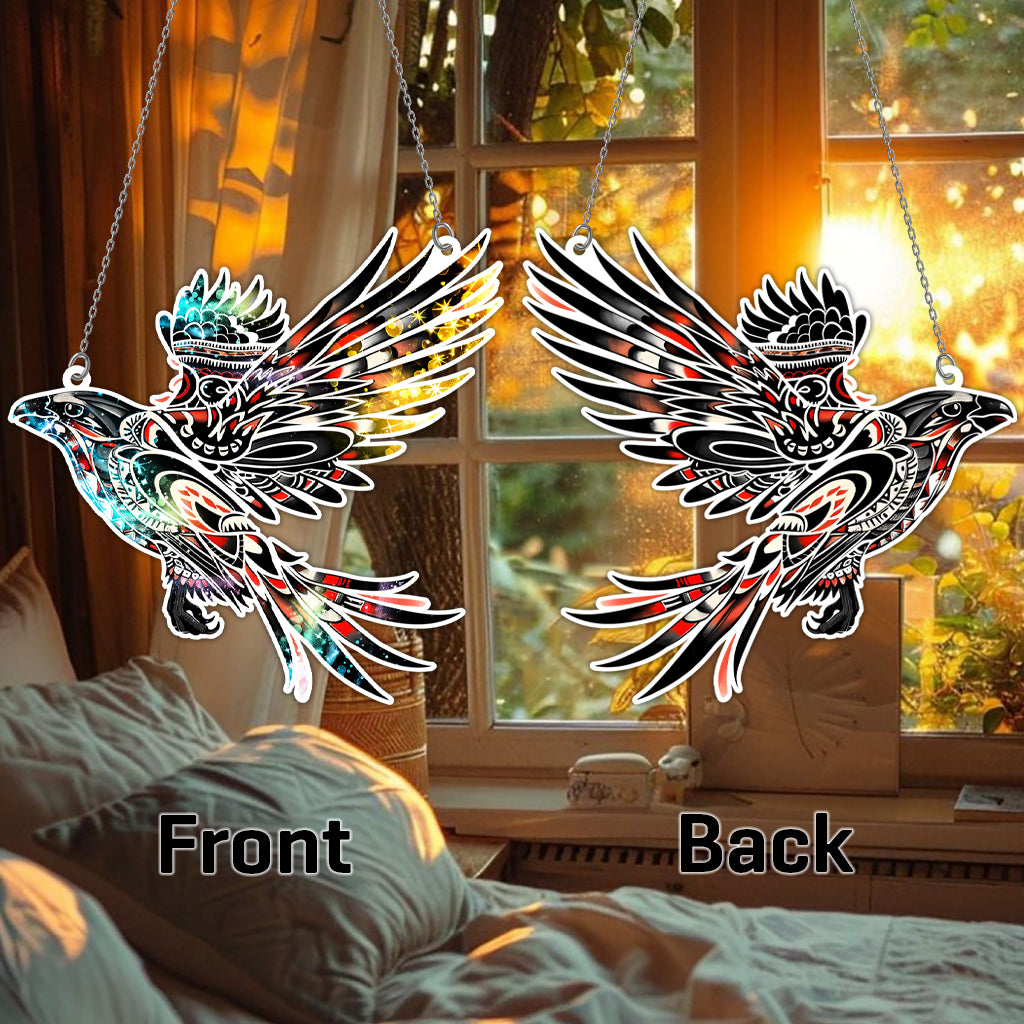 Hawk Hologram Ornament - CT52789