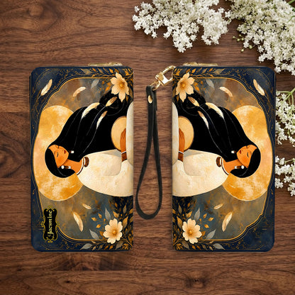 Lunar Woman Grace Personalized Leather Bag - Q1579
