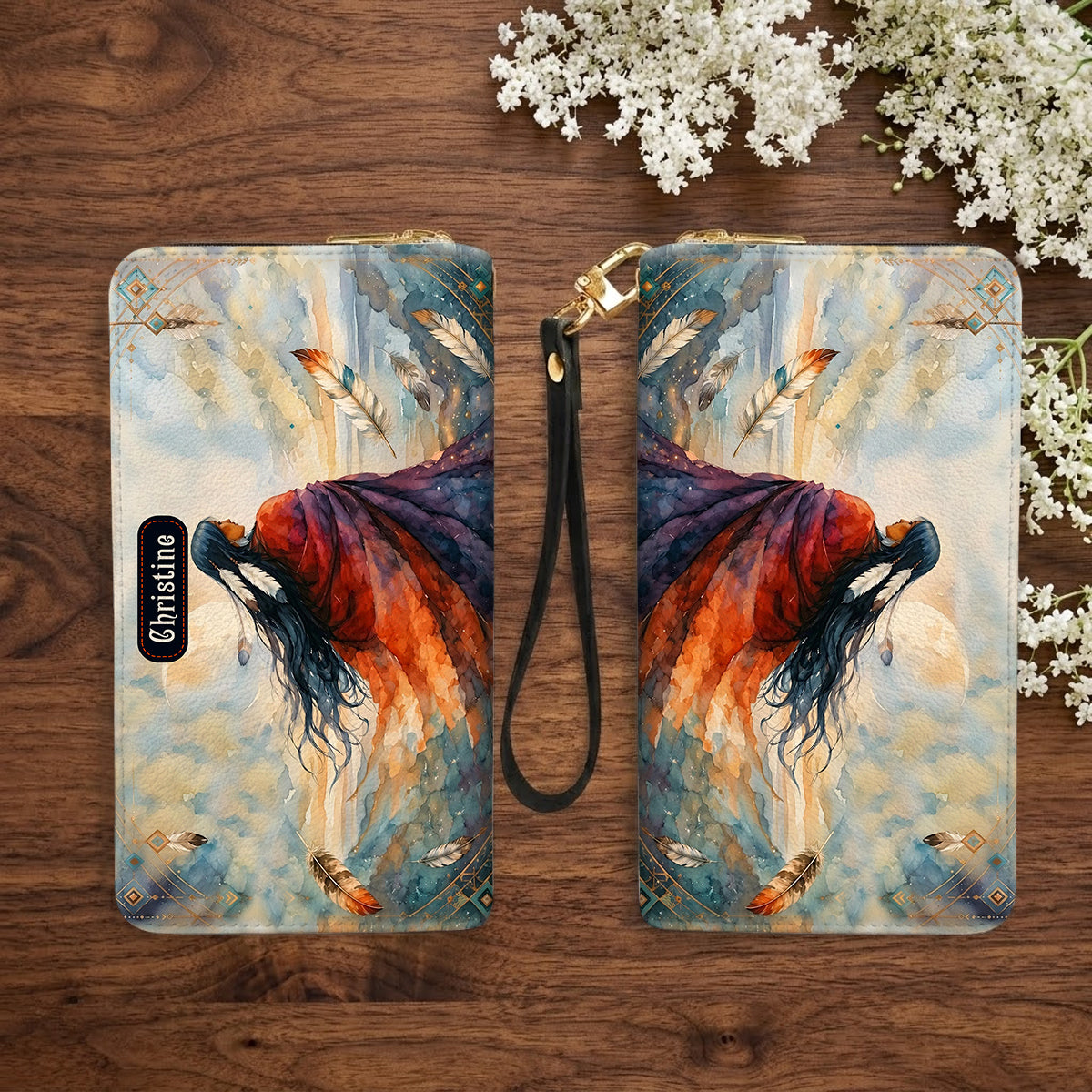 Journey of the Soul Personalized Leather Bag