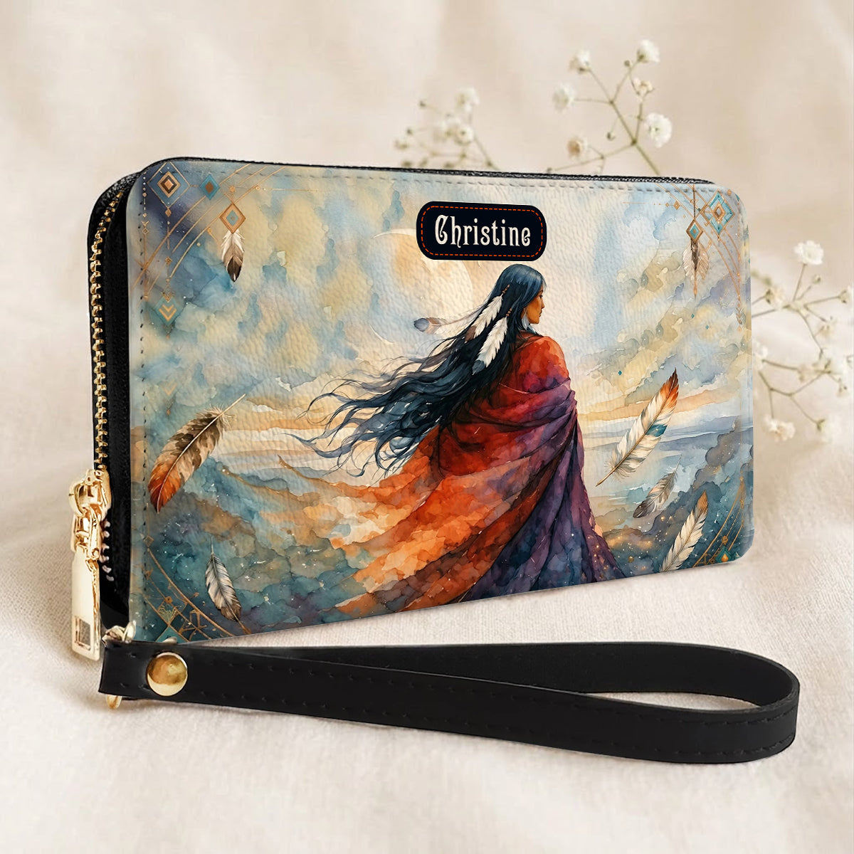 Journey of the Soul Personalized Leather Bag